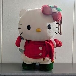 NEW Hello Kitty Christmad Side Stepper - Holiday Sanrio Animated Plush